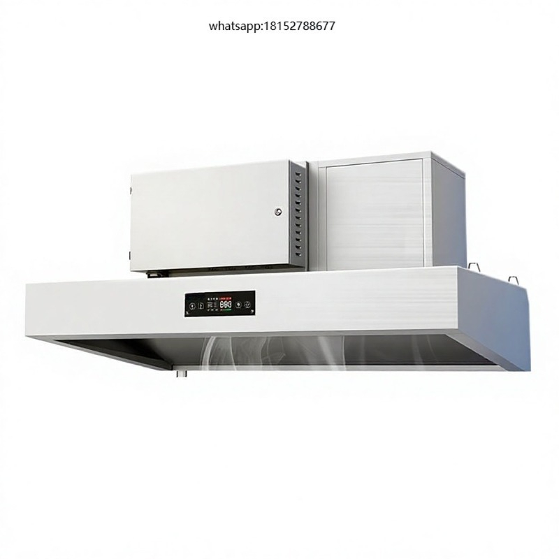 Commercial Kitchen Hoods - เครื่องดูดควันอัจฉริยะที่เป็นมิตรต่อสิ่งแวดล้อมพร้อมระบบกรองควันน้ำมันในตัวสำหรับร้านอาหาร โรงอาหาร และครัวเชิงพาณิชย์