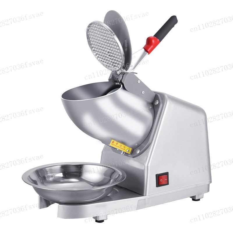 Commercial Kitchen And Bar - เครื่องบดน้ำแข็งใบมีดคู่ สำหรับใช้ในเชิงพาณิชย์และครัวเรือน, เครื่องทำน้ำแข็งไสไฟฟ้า 300 วัตต์ สำหรับร้านชานม
