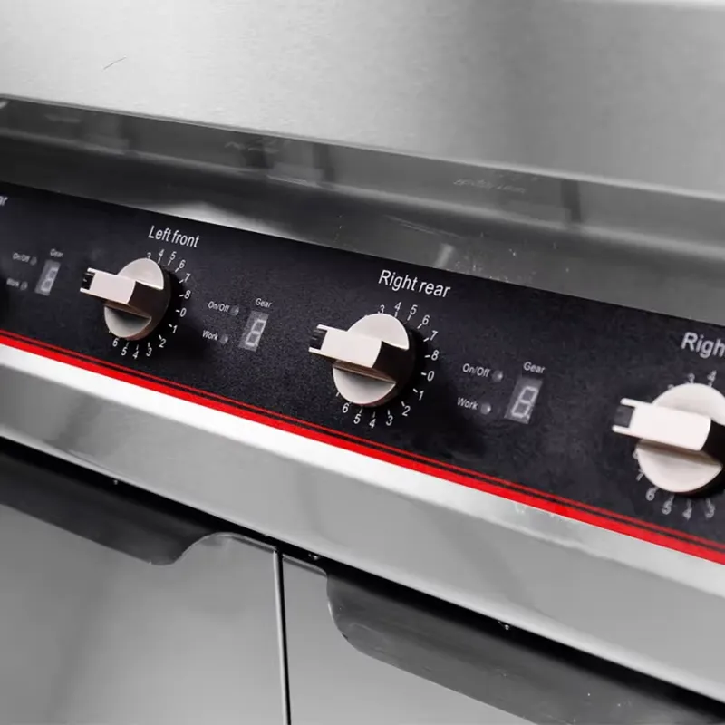 เตาแม่เหล็กไฟฟ้าแบบสองหัวเตา 5 - Range Commercial Kitchen บทวิจารณ์และราคา