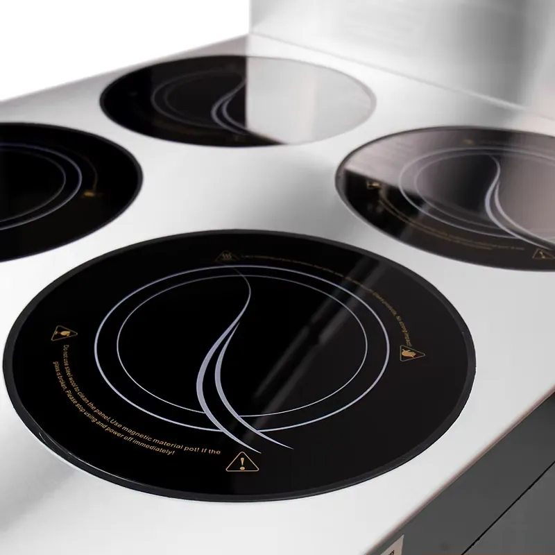 เตาแม่เหล็กไฟฟ้าแบบสองหัวเตา 5 - Range Commercial Kitchen บทวิจารณ์และราคา