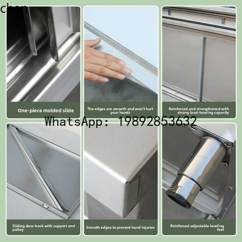 โต๊ะทำงานครัวสแตนเลส H29 พร้อม - Commercial Kitchen Worktops บทวิจารณ์และราคา
