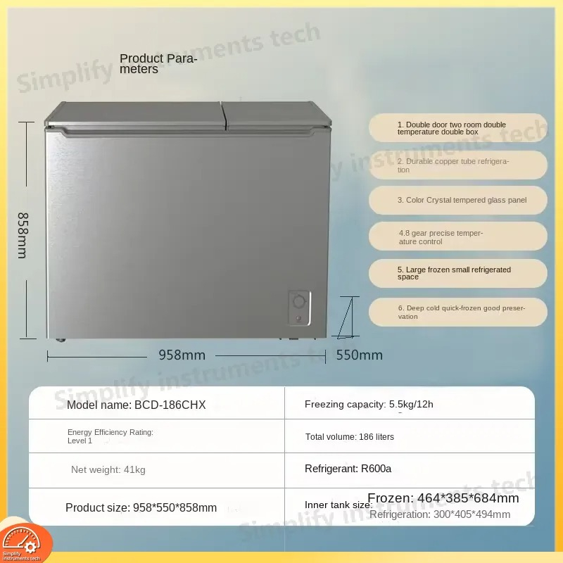 ตู้แช่แข็งแบบตั้งตรงขนาดใหญ่สอ - Commercial Chest Freezer บทวิจารณ์และราคา