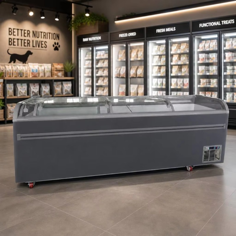 ตู้แช่แข็งแบบมีฝากระจก ใช้สารท - Commercial Chest Freezer บทวิจารณ์และราคา