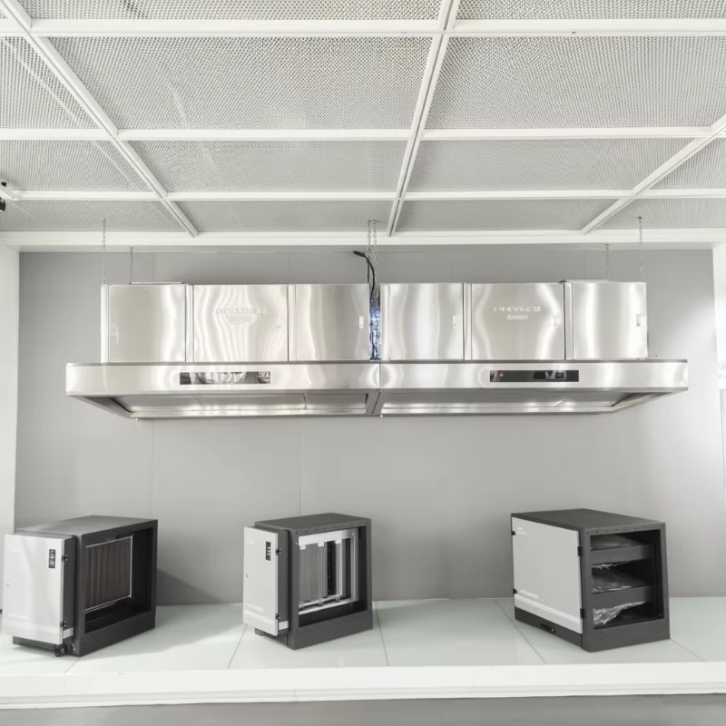 เครื่องดูดควันครัวสแตนเลส 201  - Commercial Kitchen Hoods บทวิจารณ์และราคา